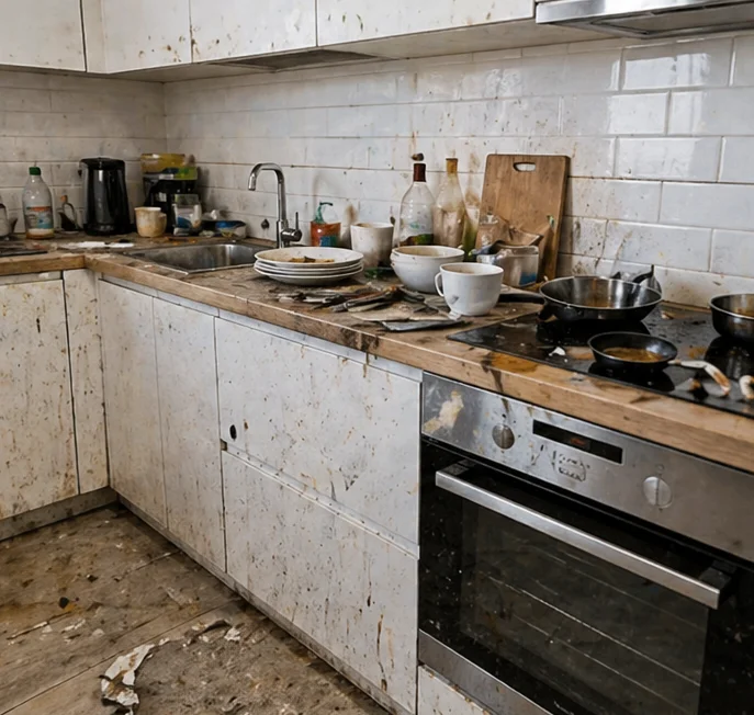 Kitchen — Before